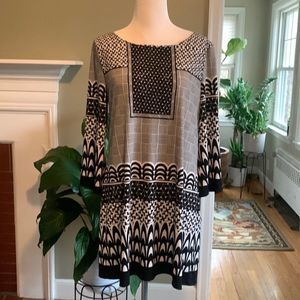 Alfani shift dress fluid fabric medium